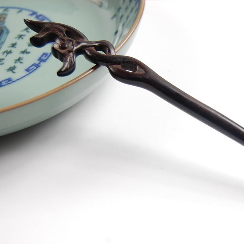 Nove drevne kineske ukosnice Štapići Rezbarenje Blackwood Jednostavan korak Shake Vintage Hanfu haljina Drvene vilice za kosu Stege Dodaci