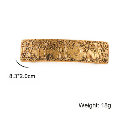 Skyrim Ginkgo százszorszép virágos növény Hajcsat Menyasszony Tiara Retro Női Hajruha Hajtű Barrette Luxus esküvői hajkiegészítők