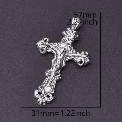 MIX 26бр. Кръст Талисман Ретро кръстове от цинкова сплав Висулка Религиозна вяра Талисмани Находки за бижута Изработка на Cruces Bisuteria