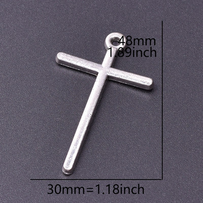 MIX 26бр. Кръст Талисман Ретро кръстове от цинкова сплав Висулка Религиозна вяра Талисмани Находки за бижута Изработка на Cruces Bisuteria