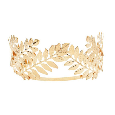 Ελληνικό Χρυσό Φύλλο Κεφαλόδεσμοι Νύφη Γάμος Αξεσουάρ Μαλλιά Γυναικεία Ρωμαϊκό Διάδημο Στέμμα Τιάρες Κόσμημα Κεφαλής Κοσμήματα