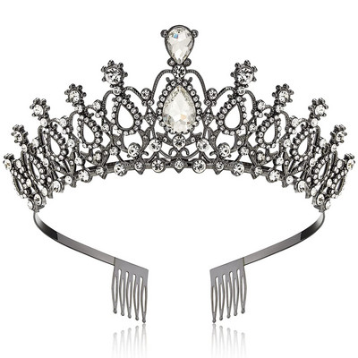 Accesorii pentru păr de nuntă Coroane cu strasuri de cristal cu piepteni Diadem prințesă regina Tiare Bijuterii pentru cap Oferte fierbinte Fete de mireasă