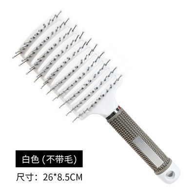 Juuksehari Peanaha Massaažikamm Juuksehari Harjastega ja nailonist naiste niiske lokkis juuksehari salongi juuksuri stiilitööriistad