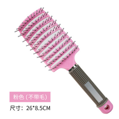 Juuksehari Peanaha Massaažikamm Juuksehari Harjastega ja nailonist naiste niiske lokkis juuksehari salongi juuksuri stiilitööriistad