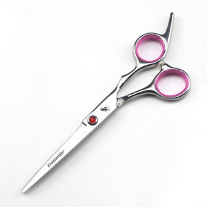 FnLune Professional 6,0 hüvelykes fodrász olló fodrász olló vékony nyíró lapos olló fodrász szalon fodrász