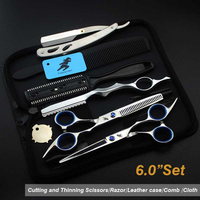 6.0" Rasprodaja Japanske škare za kosu Purple Diamond Jeftine frizerske škare Škare za brijanje Frizerski aparat Škare za šišanje