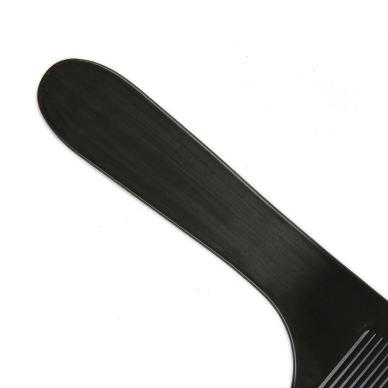 Pieptene curbat pentru tuns pentru frizer Piepteni pentru tuns cu vârf plat Instrument profesional pentru tuns frizer