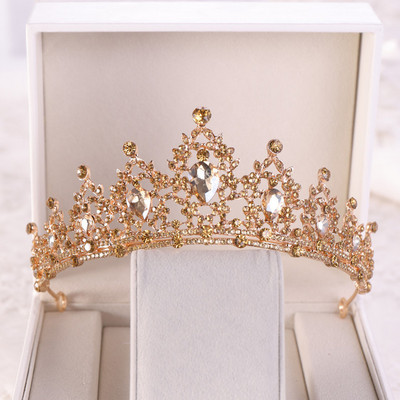 Esküvői Korona Tiaras Strasszkő Diadem Lányok Születésnapi Noiva Fejdísz Coronitas 15 évre Menyasszonyi Haj Kiegészítők Ékszerek