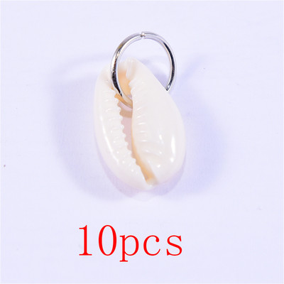 Stilius Skirtingi Starfish Shell plaukų žiedai pinti plaukų segtukai rankogaliai žiedai papuošalai dredų užsegimai priedai mergaitėms, moterys 2021 m.