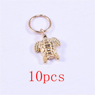 Stilius Skirtingi Starfish Shell plaukų žiedai pinti plaukų segtukai rankogaliai žiedai papuošalai dredų užsegimai priedai mergaitėms, moterys 2021 m.