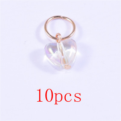 Stilius Skirtingi Starfish Shell plaukų žiedai pinti plaukų segtukai rankogaliai žiedai papuošalai dredų užsegimai priedai mergaitėms, moterys 2021 m.