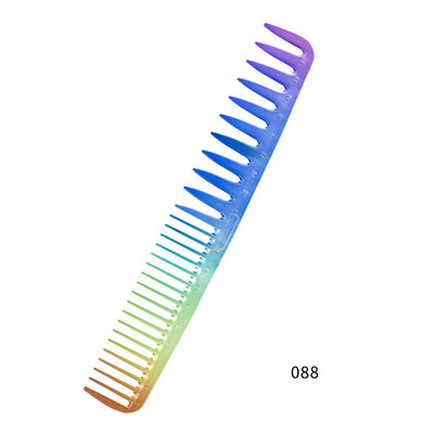 1kom mali aluminijski češalj za kosu šarene duge profesionalni frizerski češljevi četka za šišanje kose brijački alati salon