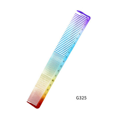 1kom mali aluminijski češalj za kosu šarene duge profesionalni frizerski češljevi četka za šišanje kose brijački alati salon