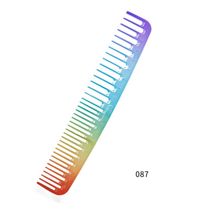 1kom mali aluminijski češalj za kosu šarene duge profesionalni frizerski češljevi četka za šišanje kose brijački alati salon