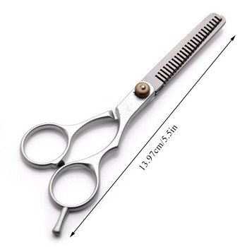 Професионални ножици за коса Barber Thinning Shear Инструменти за оформяне на коса 5,5/6,0 инча Салонни фризьорски ножици от неръждаема стомана