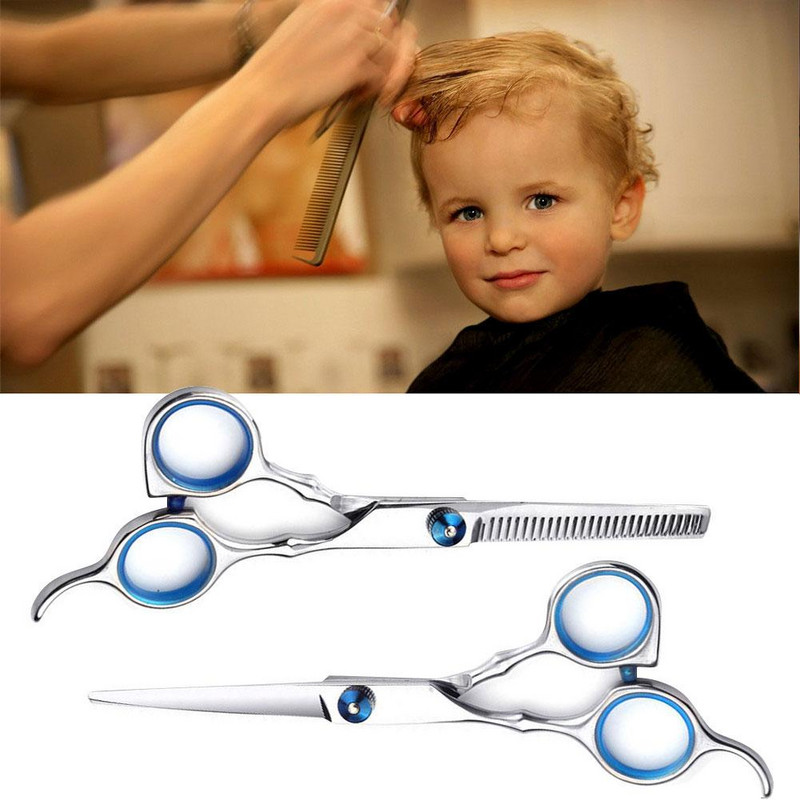 Set škara za šišanje i škara za stanjivanje kose Komplet profesionalnih škara za šišanje Set za unutarnje friziranje s ogrtačem s češljem i kopčom