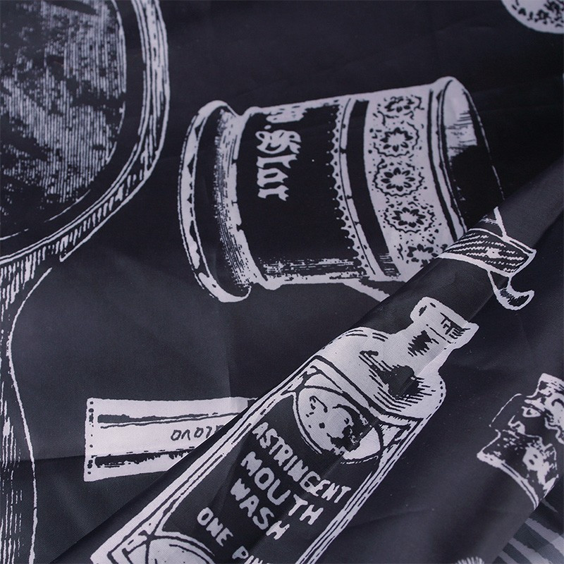 Najprodavaniji proizvodi za 2022. Šišanje s uzorkom Frizura Vodootporna tkanina Salon Brijač Pelerina Frizer Frizer Pregača Pelerine za šišanje