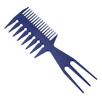 Професионални гребени с двойни зъби с форма на рибена кост Четка за коса Бръснар Боядисване на коса Подстригване Четка за оцветяване Човек Инструмент за прическа