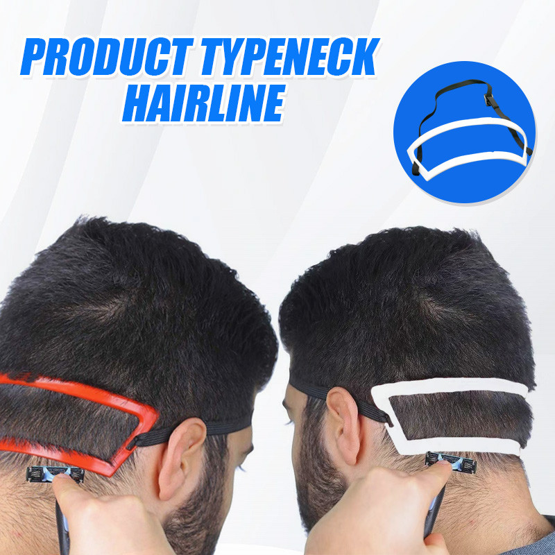Mágikus Hajsablon Nyak Hajvágás Hajvágás Hajvonal útmutató Trimmer Clipper Clip Szalon Fodrász Hajformázó Kiegészítők Barkácseszköz