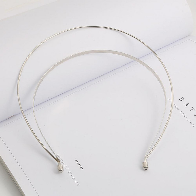 Kétsoros design Crown Design fejpánt Esküvői menyasszonyi haj kiegészítők Arany Tiara Koronaékszerek Női Fejpánt