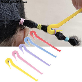 5PCS Ластици за коса Гумена резачка Не наранява косата Инструмент за премахване на гумена лента за еднократна употреба Издръжливи салонни шапки Аксесоари за ножове HOT