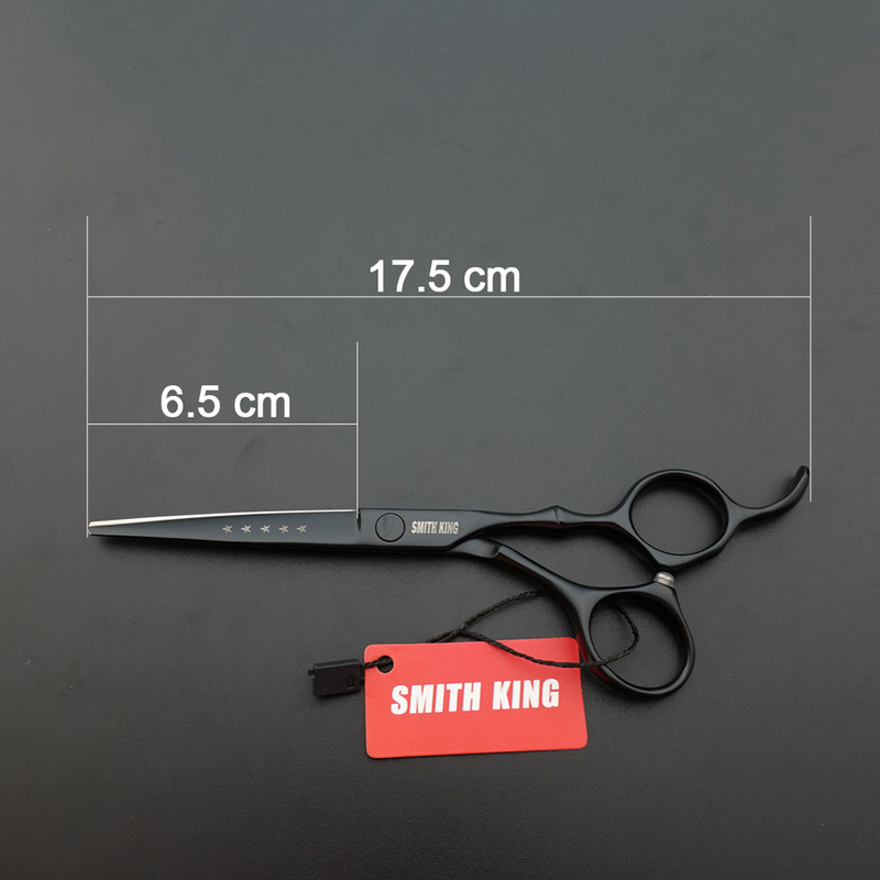 SMITH KING Professzionális fodrász olló, 6 hüvelykes Vágóolló+Vékonyító olló/Olló+borotva/Ritkítófésű+készletek/tok
