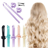 Lazy Heatless Curling Rod Лента за глава Ролки за коса Wave Formers Wet Wavy Bundles Без нагряване Къдрици Инструменти за оформяне на коса Curl Bar бигуди