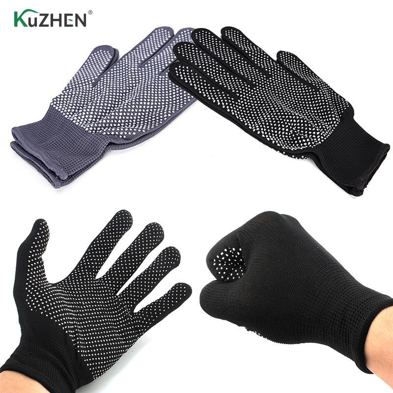 1Pár Hajegyenesítő Perm Göndörítő Fodrászat Hőálló ujjkesztyű Hajápolás Styling Eszközök Termikus hajformázó kesztyűk