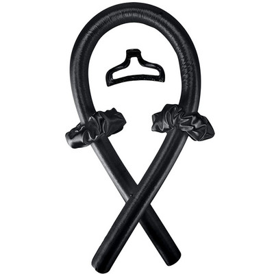 Curling fără căldură Bentita fără căldură Bigudiuri de păr Panglică Role de păr DIY Instrument de styling pentru dormit Soft Curl Bar Wave Formers