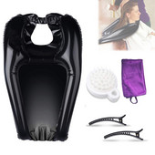 PVC umivaonik za šampon na napuhavanje Prijenosna podloga za šampon Sklopiva masažna kada za kupanje Umivaonik za pranje kose za trudnice i starije osobe