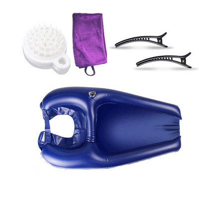 PVC umivaonik za šampon na napuhavanje Prijenosna podloga za šampon Sklopiva masažna kada za kupanje Umivaonik za pranje kose za trudnice i starije osobe