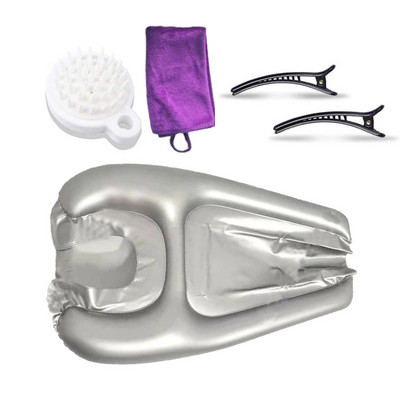 PVC umivaonik za šampon na napuhavanje Prijenosna podloga za šampon Sklopiva masažna kada za kupanje Umivaonik za pranje kose za trudnice i starije osobe