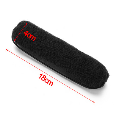 Vairāku izmēru melni pašsaķeres matu rullīši Pro salons Frizieru ruļļi Matu dizains Lipīgs Cling Style DIY matu veidošanai