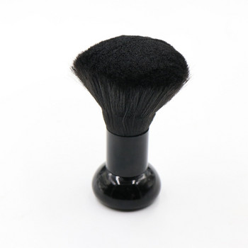 Висококачествена черна фризьорска кърпа за почистване на врата Прах за почистване на коса Четка за подстригване за бръснарница Аксесоари за четка за подстригване