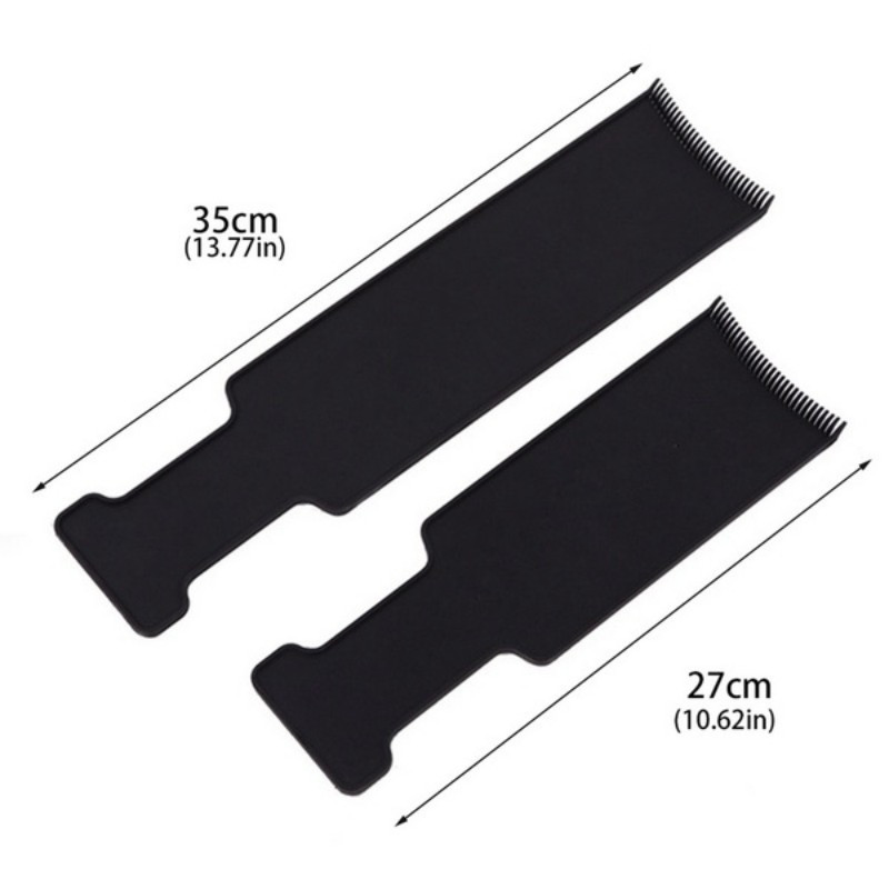 1PC crna profesionalna plastična ploča za bojanje kose za bojanje kose za brijača frizera Dizajn alata za oblikovanje Pribor