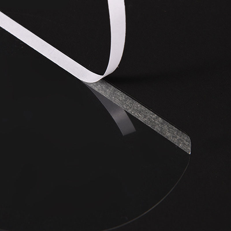 50 buc. Mască de coafură pentru protecția ochilor, fixativ, instrument de tunsoare pentru izolare, mască de protecție a feței pentru frunte, protecție facială de unică folosință