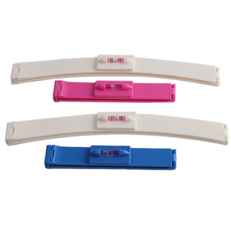 DIY naiste juukselõikur Fringe Cut Tool Clipper Kammijuhend armsatele juustele Bang Level Joonlaud Juukseaksessuaarid