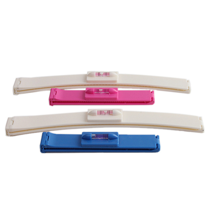 DIY naiste juukselõikur Fringe Cut Tool Clipper Kammijuhend armsatele juustele Bang Level Joonlaud Juukseaksessuaarid