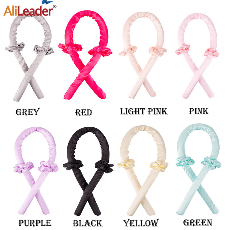 Alileader Heatless locīšanas gludeklis, mīksts lokotāju stienis bez karstuma viļņu veidojošiem matu ruļļiem Lazy matu ruļļi viļņveida matu veidošanai