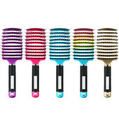 Čekinja i najlonska četka za kosu Češalj za kosu za djevojčice, češalj za masažu vlasišta Ženske mokre kovrčave četke za raščešljavanje kose za frizerske salone Alat za oblikovanje