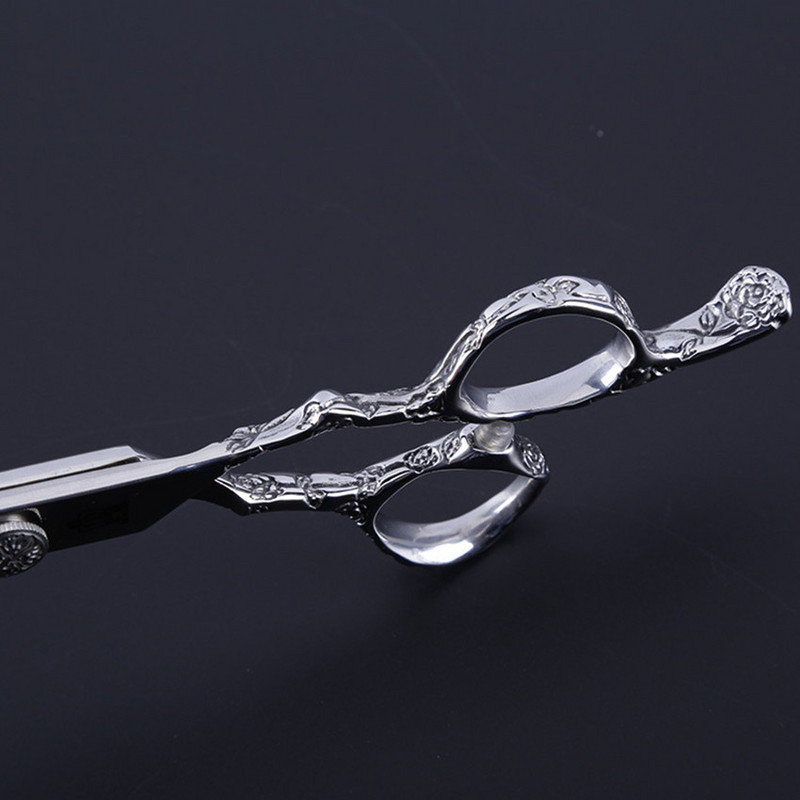 Profesionalios japoniškos 440C nerūdijančio plieno 7 colių slyvų rankenos žirklės kirpėjo kirpimui makiažo žirklės Kirpyklos žirklės