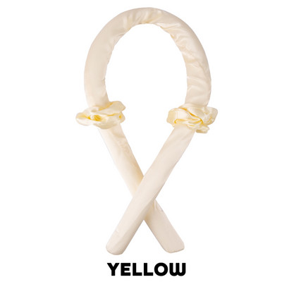 1 Komplekts Lazy Curling Heatless Curling Rod galvas saite bez karstuma matu ruļļi gulēšanai cirtas lente ar Scrunchies matu sprādzi gariem matiem