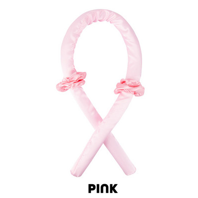 1 Komplekts Lazy Curling Heatless Curling Rod galvas saite bez karstuma matu ruļļi gulēšanai cirtas lente ar Scrunchies matu sprādzi gariem matiem