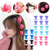 5/10/20gab Mīkstas gumijas silikona bezkarsējams matu ruļļi Twist matu rullīši Clips bez karstuma matu lokas DIY matu veidošanas rīki meitenēm