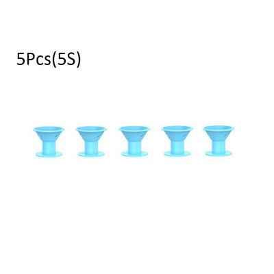5/10/20gab Mīkstas gumijas silikona bezkarsējams matu ruļļi Twist matu rullīši Clips bez karstuma matu lokas DIY matu veidošanas rīki meitenēm
