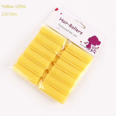 Visokokvalitetni 6 veličina soft magic spužvasti pjenasti uvijači za kosu DIY komplet frizerskih alata Žensko oblikovanje Uvijači bez topline koji ne škode kosi