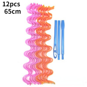 10/12 komada uvijača za kosu bez zagrijavanja Magic Wave Formers Spiralni uvijači za kosu Valoviti uvijači za ženske frizure Valjak za oblikovanje kose