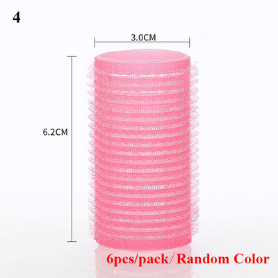 2/6/8/10/12/14 gab Bang Rollers Pašlīmējošie Lazy Bangs Rullīšu matu ruļļi Matu lokošanās Gaisa sprādzieni Rullīšu klipši Veidošanas rīki