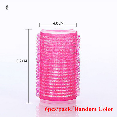 2/6/8/10/12/14 gab Bang Rollers Pašlīmējošie Lazy Bangs Rullīšu matu ruļļi Matu lokošanās Gaisa sprādzieni Rullīšu klipši Veidošanas rīki