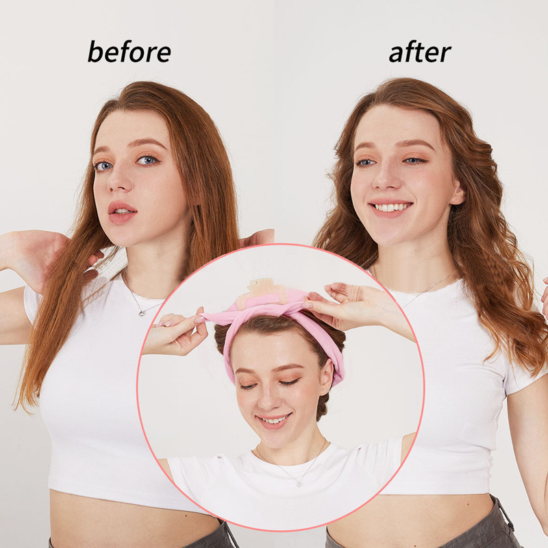 NOVO Uvijači za kosu bez zagrijavanja Uvijači za kosu bez zagrijavanja Lazy Bow Uvijači za kosu Sleeping Soft Heatless Curls DIY alat za oblikovanje kose